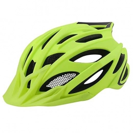 SGEB Mountain Bike Helmet SGEB Cycling Helmet Bicycle Helmet Bike Helmet Integrated Rear Light Mountain Helmets Cap, Yellow, M 55-59CM