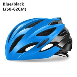SGEB Clothing SGEB Road Mountain Bike Riding Helmets Helmets Men And Women, Blue black-L