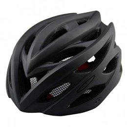 shuhong Clothing shuhong Mountain Bike Night Riding Safety Helmet Cycling Helmet Bicycle Accessories Outdoor, Black
