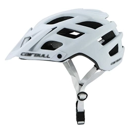 SJAPEX Mountain Bike Helmet SJAPEX Adult Bike Helmet, Bicycle Helmet for Men Women Road Cycling and Mountain Biking with Detachable Visor, CE Certified (6 Colors, 55-61cm)