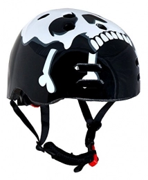 Sport Direct Mountain Bike Helmet Sport Direct™ BMX / Skate Bicycle Cycle Helmet Skull & Cross Bone Medium 56-58cm CE EN1078 TUV Approvals