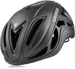 SUNRIMOON Mountain Bike Helmet SUNRIMOON Bike Helmet with Double Shell Design, Road Cycling Helmet Anti-Theft Design / Reflective Strap for Road & Mountain Bicycle Helmet for Adult Men / Women