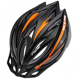 TENKY Bicycle Helmet for Men Women, Cycling Climbing Helmet Integrally-molded Riding Safety Cap, MTB Road Electric Bike Helmet Adjustable 55-61cm