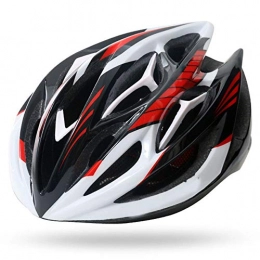 TONGDAUR Mountain Bike Helmet TONGDAUR Motorcycle Helmet Adult Men and Women Mountain Bike Helmet Integrated Helmet Riding Helmets Cycling Equipment (Color : Red)