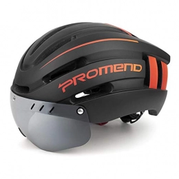 TRGCJGH Clothing TRGCJGH Bicycle Helmet With Detachable Sun Visor, Adjustable Mtb Bicycle Helmet For Men And Women, A-L(57~62mm)