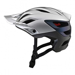 Troy Lee Designs Mountain Bike Helmet Troy Lee Designs Adult | All Mountain | Mountain Bike | A3 Helmet Uno W / MIPS (Silver / Electro, XS / SM)