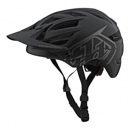 Troy Lee Designs Clothing Troy Lee Designs Adult Half Shell | Cycling | All Mountain | Mountain Bike A1 Classic Helmet W / MIPS (Black, Small)