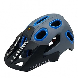 LTH-GD Mountain Bike Helmet Unisex Cycling Bike Helmet, Lightweight Shade Bicycle Helmet Breathable Adjustable Cycle Helmet for Road / Mountain, M 54-58cm, L 58-62cm, Gray, M Rugged and ultra-light (Color : Gray)