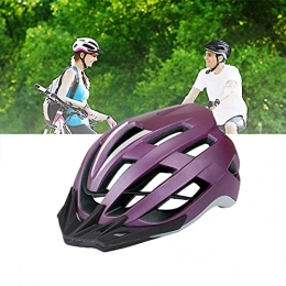 HSJ Clothing Unisex Cycling Helmet Adults, Intergrally-Molded Mountain Road Bike Bicycle Helmet, Ultralight MTB Bike Cycling Helmet for Men Women Teen Adjustable Camping Safe Mountain Bike Helmet, A