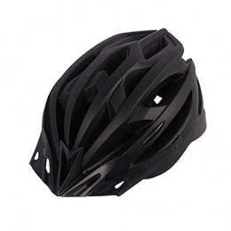 SCDJK Mountain Bike Helmet Unisex Men Women Ultralight MTB Bike Helmet With Tail Light Cycling Safety Helmet Utility To Use(Color:Black)