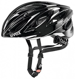 Uvex Mountain Bike Helmet uvex Unisex's Adult, boss Race Bike Helmet, Black, 52-56 cm