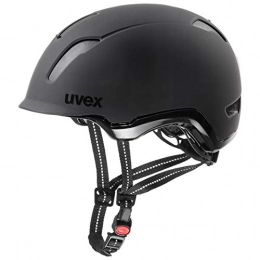 Uvex Mountain Bike Helmet Uvex Unisex's Adult, City 9 Bike Helmet, Black mat, 53-57 cm