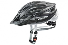 Uvex Mountain Bike Helmet uvex Unisex's Adult, Oversize Bike Helmet, Black mat Silver, 61-65 cm