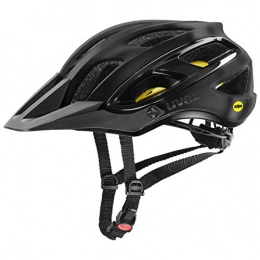 Uvex Mountain Bike Helmet uvex Unisex's Adult, Unbound Bike Helmet, All Black mat, 54-58 cm