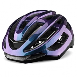 XCBW Mountain Bike Helmet XCBW Cycle Helmet, Adjustable Lightweight Mountain Bicycle Helmet, Helmet Specialized for Men Women, Comfortable Safety Helmet for Outdoor Sport, Purple, M(55to58)