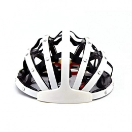 XCBW Clothing XCBW Cycle Helmet, Foldable Lightweight Mountain Bicycle Helmet, Helmet Specialized for Men Women, Comfortable Safety Helmet for Outdoor Sport, White