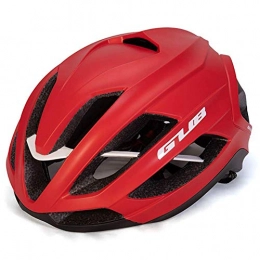 XIAOFEI Mountain Bike Helmet XIAOFEI Bike helmet, Ultralight 24-hole breathable one-piece bicycle helmet Mountain bike helmet riding equipment, Removable lining, suitable for multiple sports, Red
