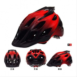 XIWANG Clothing XIWANG Outdoor sporting goods, cycling camouflage helmet, mountain bike helmet, motorcycle hard hat M (54-58CM) L (58-62CM) L Red