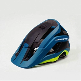 XIWANG Clothing XIWANG Outdoor Sports Bike Helmet, Mountain Bike Men's and Women's Hard Hat, Adult Off-Road Helmet M (54-58cm) L (58-62cm) L Blue
