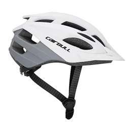 XJPB Mountain Bike Helmet XJPB Adult Cycling Bike Helmet for Men Women, Adjustable Lightweight Helmet, Suitable for Mountain, Highway, White