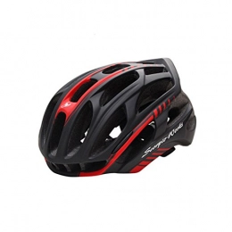 XUBA Mountain Bike Helmet XuBa Bicycle Helmet Cover With LED Lights MTB Mountain Road Cycling Bike Helmet Black red One size
