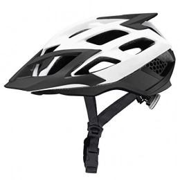 XYW Mountain Bike Helmet XYW adult helmet Cycling Helmet - Mountain Bike Helmet Cross-country Sports And Leisure Cycling Helmet Lightweight (Color : White, Size : Large)