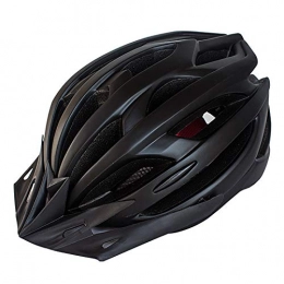 YATT Mountain Bike Helmet YATT Bicycle Helmet, One-piece Molding 21 Holes Ultra-light Adjustable Size Mountain Road Black Bicycle Helmet Unisex
