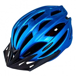 YATT Clothing YATT Bicycle Helmet, One-piece Molding 21 Holes Ultra-light Adjustable Size Mountain Road Blue Bicycle Helmet Unisex