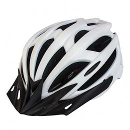 YATT Mountain Bike Helmet YATT Bicycle Helmet, One-piece Molding 21 Holes Ultra-light Adjustable Size Mountain Road White Bicycle Helmet Unisex