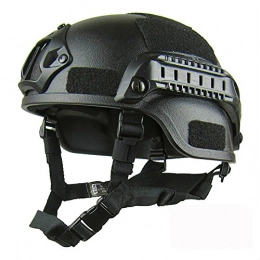 Yiran Clothing Yiran Military Tactical Helmet - MICH 2000 Action Version Tactical CS Helmet with NVG Mount and Side Rails for Mountain Bike Bicycle Cycling Games Equipment War Field Operations Helmet