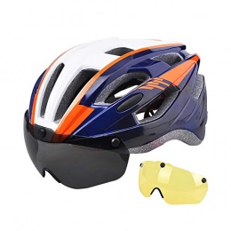 YuuHeeER Clothing YuuHeeER 1 Set Racing Helmet Cycling Helmet Breathable Mountain Bike Motorcycle With Goggles Cycling Equipment Safety Summer