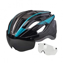 YuuHeeER Clothing YuuHeeER 1 Set Racing Helmet Cycling Helmet Cycling Equipment Safety Motorcycle With Goggles Summer Breathable Mountain Bike