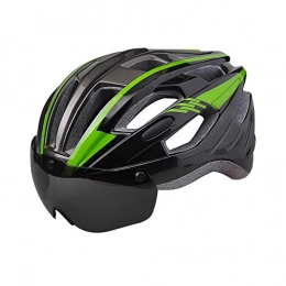 YuuHeeER Clothing YuuHeeER 1 Set Racing Helmet Cycling Helmet Mountain Bike Cycling Equipment Safety Motorcycle With Goggles Summer Breathable