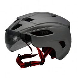 YuuHeeER Clothing YuuHeeER 1PC Cycling Helmet Mountain Bicycle Helmet Detachable Lining One Piece Windproof Glasses Outdoor Sporting Goods