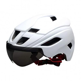 YuuHeeER Clothing YuuHeeER 1PC Cycling Helmet Mountain Bicycle Helmet Detachable Lining Outdoor Sporting Goods One Piece Windproof Glasses