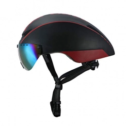 YuuHeeER Clothing YuuHeeER 1PC Mountain Road Bicycle Helmets Time Trial Pneumatic Multicolor Lenses Insect-Proof Lining Goggles Highway