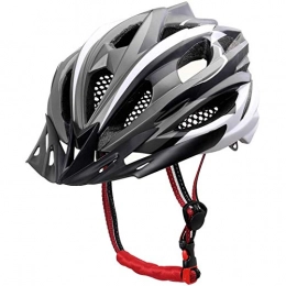 YWZQ Clothing YWZQ Bicycle Cycling Helmet, Ultralight EPS+PC Cover MTB Road Bike Helmet Integrally-Mold Cycling Helmet Cycling Safely Cap, White