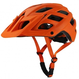 YWZQ Mountain Bike Helmet YWZQ MTB Bike Helmet, Comfortable Lightweight Cycling Helmet Unisex Cycling Helmet for Bike Riding Outdoors Sports Safety Superlight Adjustable Bicycle Helmet, Orange