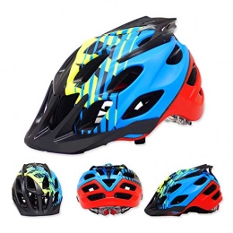YWZQ Mountain Bike Helmet YWZQ MTB Helmet, Bicycle Skateboard Scooter Hoverboard Helmet for Riding Safety Lightweight Adjustable Breathable Helmet Cycling Helmet Men Women, A6, M(54~58cm)