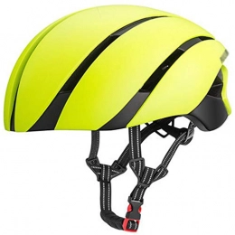 YWZQ Clothing YWZQ Ultralight Bike Helmet, Cycling EPS Integrally-Molded Helmet Reflective Mtb Bicycle Safety Hat for Men Women 57-62 CM, Yellow