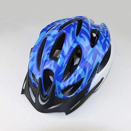 YZYZYZ Clothing YZYZYZ helmets Adult Riding Ultralight Bicycle Helmet Integrated Molding Road Mountain Unisex Helmet (Color : Blue, Size : M)