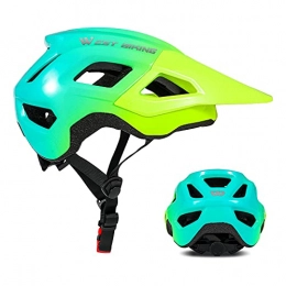 Zeroall Mountain Bike Helmet Zeroall Bike Helmet E-Bike for Men Women Lightweight Mountain & Road Bicycle Helmets with Detachable Visor, 54-60cm Adjustable Size Adult Cycling Helmets for Bicycles E-Bikes(Green)