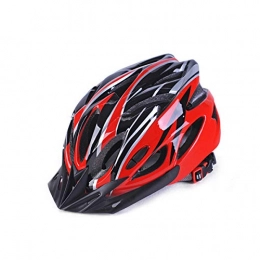 Zeroall Bike Helmet Lightweight Cycle Helmet for Men Women Mountain Road Bicycle Helmets 56-62cm Adjustable Size Adult Cycling Helmets with Detachable Visor for Bicycle Skateboard Scooter(Red)