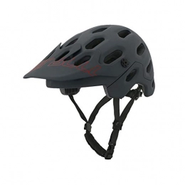 Zeroall Mountain Bike Helmet Zeroall Lightweight Bike Helmet for Men Women Mountain & Road Bicycle Helmet with Detachable Visor, 58-62cm Adjustable Size Adult Cycling Helmets for Cyclist Riding Safety(Gray L)