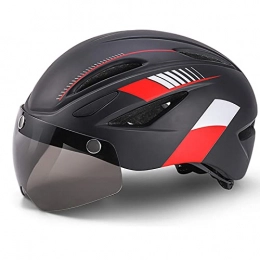 ZGC Clothing ZGC Bike Helmet for Adults, Mountain Road Bicycle Helmet, Skateboard Helmets, Commuter Bicycle Helmet for Men and Women, Sport Youth Bike Helmet for Scooter Rollerblade Hoverboard(Size:Black red)