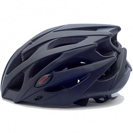 ZJRA Matte black/Lightweight Professional Outdoor Cycling Integrated Helmet, CE Certification, Men and Women Mountain Bike Helmet, Road Bike Off-Road Helmet,XL