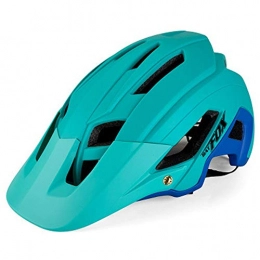 ZYHA Clothing ZYHA Bike Helmet With Visor Adult Mens Road Racing Cycling Helmet 56-62cm Mens Womens Skateboard MTB Safety