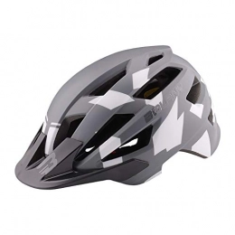 ZZD Clothing ZZD Adjustable Bike Helmet, Light Mountain Bike Helmet with 18 Vent Holes, Male and Female Adult Road Bike Helmet with Removable Inner Lining, Gray