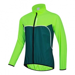 CUTTE Clothing CUTTE Men's Cycling Running Rain Jacket Lightweight Waterproof Biking Hiking Windbreaker Raincoat Reflective Packable, for Cycling, Mountain Biking, Outdoor Sports, A, M