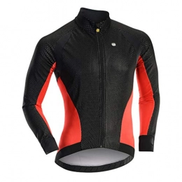 Cycling Jersey Men's Cycling Jersey Suit Full Sleeve Bicycle Jersey Clothing Autumn and Winter Cycling Jersey Fleece Long Sleeve Top Mountain Bike Windproof Jacket Jerseys Riding Bicycle Shirt